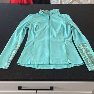 Under Armour Pastel Aqua Workout Jacket